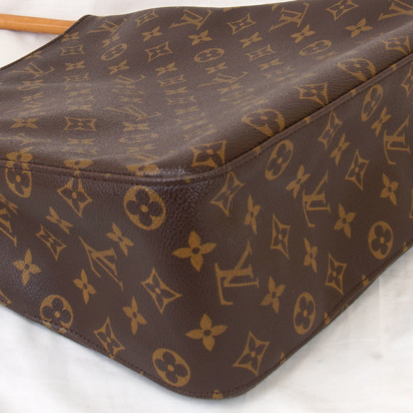 LOUIS VUITTON Looping GM M51145 Shoulder Bag Monogram Canvas Women's - Picture 4 of 9